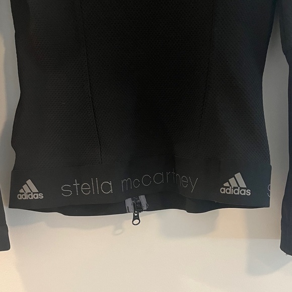 Adidas Stella McCartney Women's Sleek Black Bomber Jacket - Picture 5 of 5